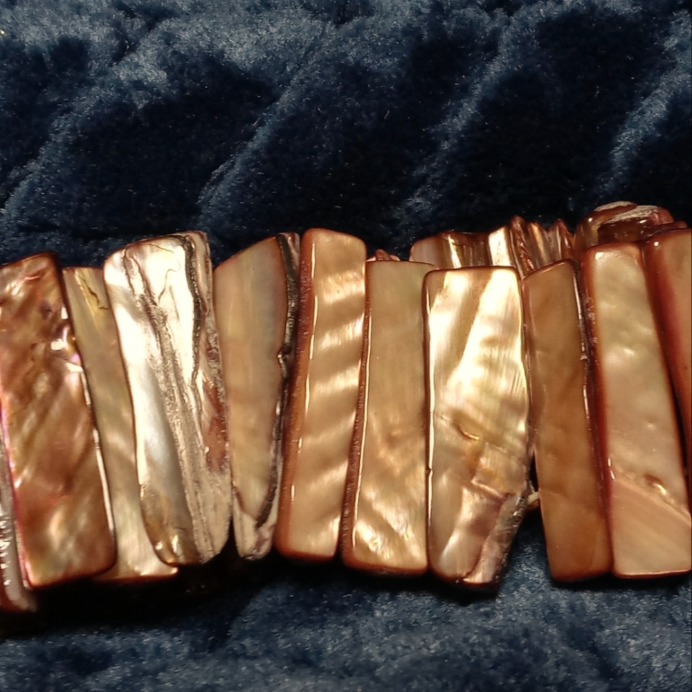 Abalone shell bracelet